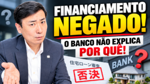 Família brasileira conversando com consultor imobiliário sobre financiamento no Japão