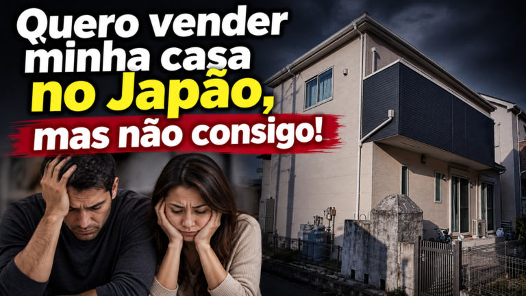 Fachada de casa no Japão simbolizando venda de imóvel