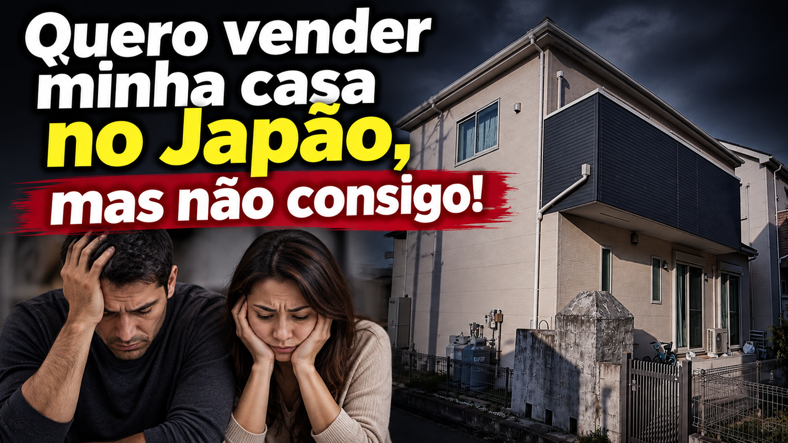 Fachada de casa no Japão simbolizando venda de imóvel